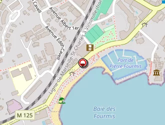 Carte de Les Fourmis à Beaulieu-sur-mer