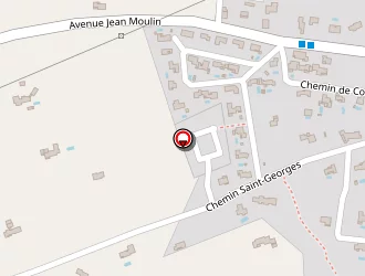 Carte de Les Lavandes à Alleins