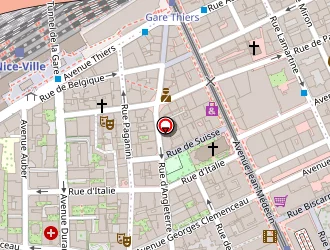 Carte de Signotel -scapotel à Nice