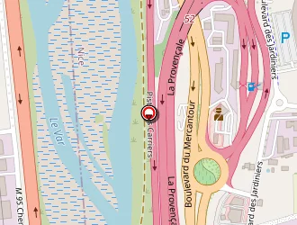 Carte de Quikpark à Nice