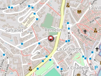 Carte de Hôtel Provençal à Villefranche-sur-mer