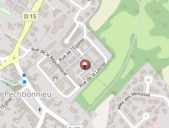 Carte de Proximcréation à Pechbonnieu