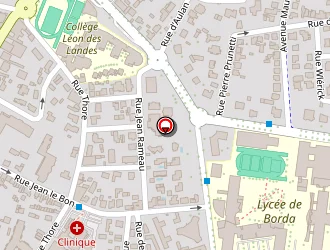 Carte de Sanceau Elodie à Dax