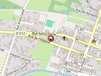 Carte de Denier à Barcelonne-du-gers