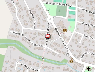 Carte de Les 4k à Mées