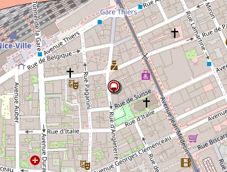 Carte de Chaabi Bank à Nice