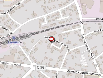 Carte de Rivère Claude à Lavaur