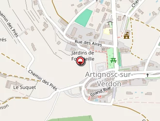 Carte de La Poste à Artignosc-sur-verdon