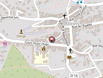 Carte de Cafe Du Commerce à Alleins