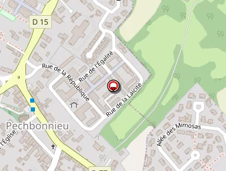 Carte de Tutti Pizza à Pechbonnieu