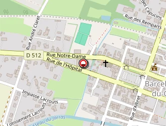 Carte de Cefaq Alimentaire à Barcelonne-du-gers