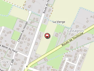 Carte de Cour De L'école à Barcelonne-du-gers