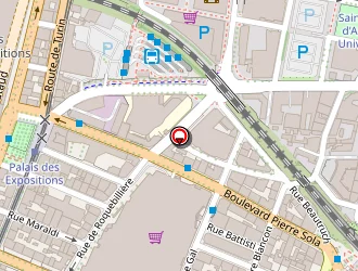 Carte de Garage Du Soleil à Nice