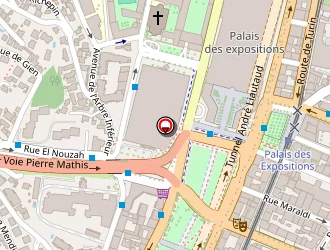 Carte de Vivaservices à Nice