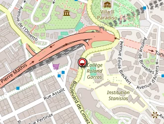 Carte de A.v.i.v (agence Voyages Inoubl Vacances) à Nice