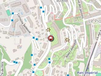 Carte de Ednh Nice (ecole De Diététique Et Nutrition Humaine) à Nice