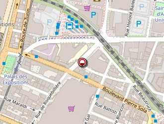 Carte de Parking Indigo Barla à Nice