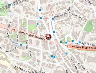 Carte de La Mama à Nice