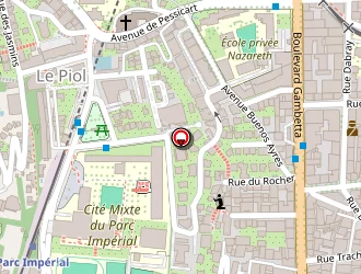 Carte de Aveva à Nice