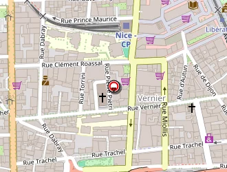 Carte de El Maiel Bat à Nice