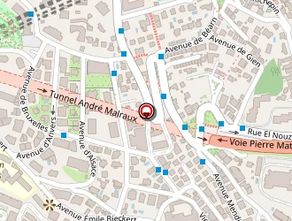 Carte de Pons Maryline à Nice