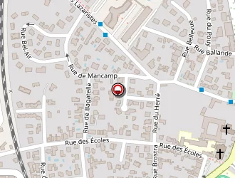 Carte de Maternelle Saint Vincent à Dax