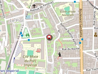 Carte de Royal Tours à Nice