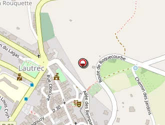 Carte de Pons Frédéric à Lautrec