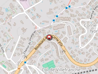 Carte de Brasserie Du Col à Nice