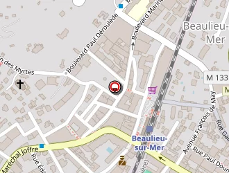 Carte de La Goelette à Beaulieu-sur-mer