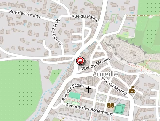 Carte de Ecole Maternelle à Aureille