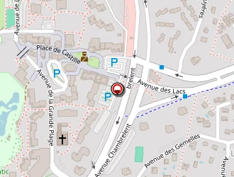 Carte de Le Grain De Sable à Seignosse