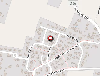 Carte de Christian Lafitte Nettoyage à Hinx