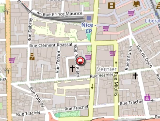 Carte de La Véranda à Nice