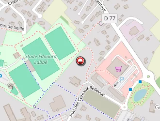 Carte de Castel Pc à Castelginest