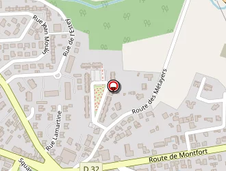 Carte de Aquaë-piscines à Dax