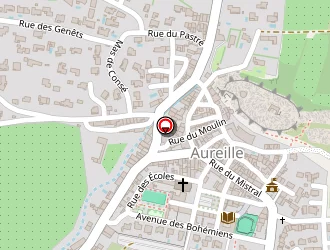 Carte de Ecole Communale à Aureille