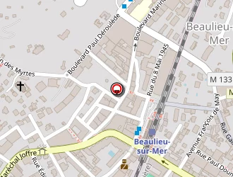 Carte de Boutique Influence à Beaulieu-sur-mer