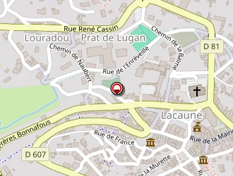 Carte de Fabienne Coiffure à Lacaune