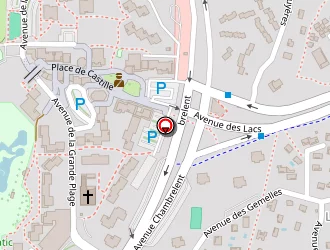 Carte de La Chaumiere à Seignosse