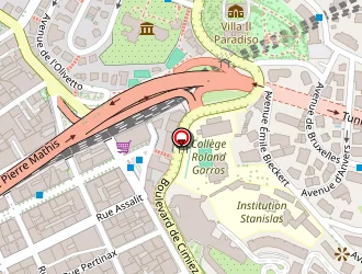 Carte de Bouaniche Gaston à Nice