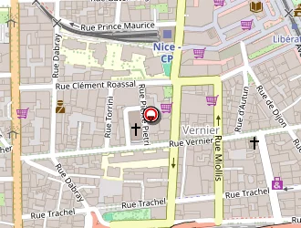 Carte de La Casa Portuguesa à Nice