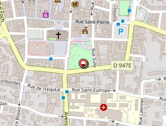 Carte de Univers Rugby à Dax