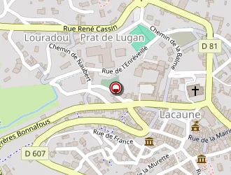 Carte de Roque-valette Pascale à Lacaune