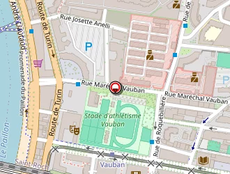 Carte de College Antoine Risso à Nice