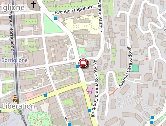 Carte de Adoma Résidence Stella à Nice