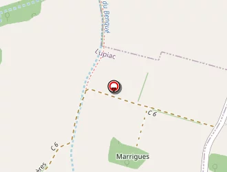 Carte de La Sabatère à Lupiac