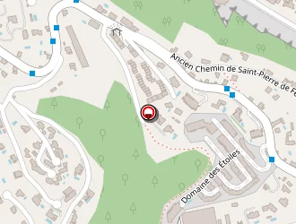 Carte de Bell'azur à Nice