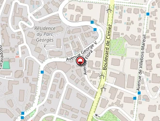 Carte de Depis Geneviève à Nice