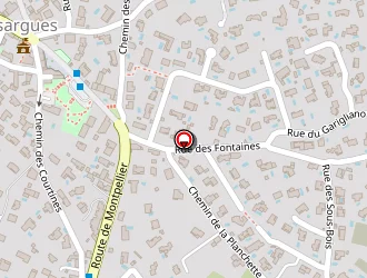 Carte de La Poste à Sussargues